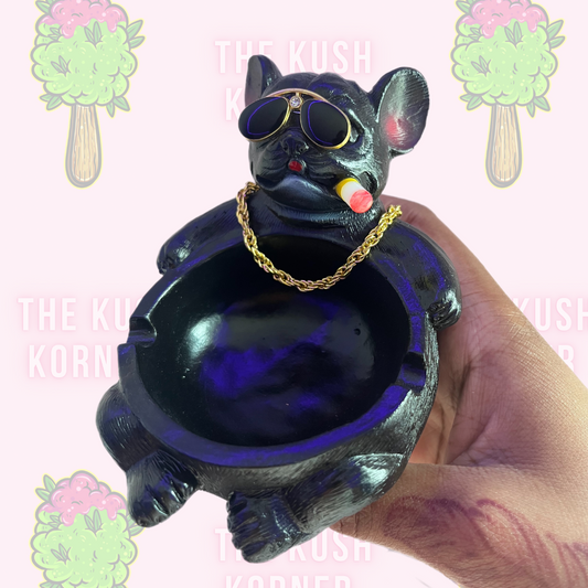 Puff Puff Frenchie Ashtray