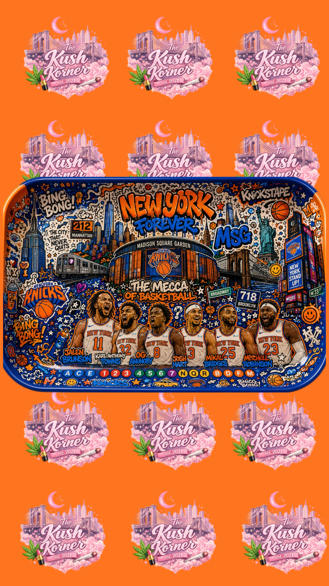 NY KNICKS FINALS 2026 TRAY